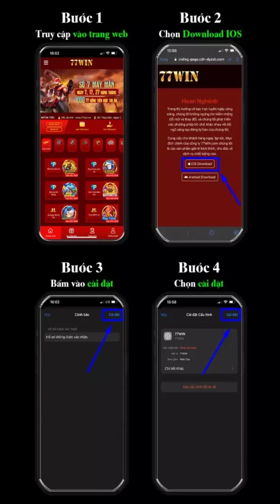 77win tải app